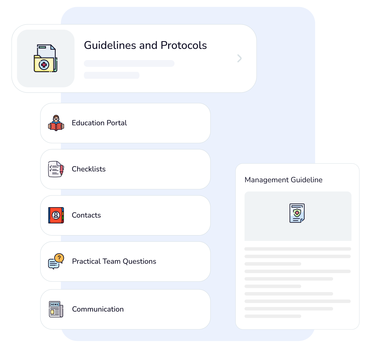 medical clinical guidelines app